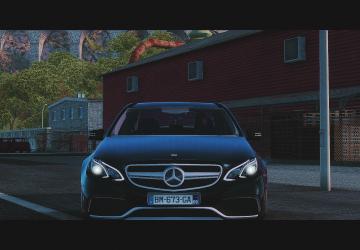 Mercedes-Benz W212 E63 AMG version 4.1 for Euro Truck Simulator 2 (v1.43.x)