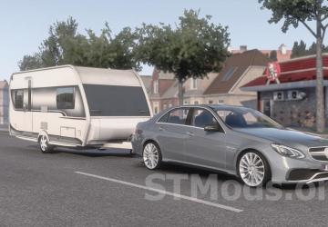 Mercedes-Benz W212 E63 AMG version 4.2 for Euro Truck Simulator 2 (v1.44.x)