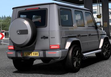 Mercedes-Benz G63 AMG 2022 version 1.0 for Euro Truck Simulator 2 (v1.47.x)