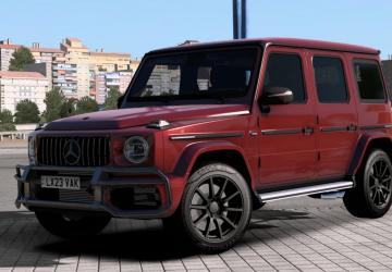 Mercedes-Benz G63 AMG 2022 version 1.0 for Euro Truck Simulator 2 (v1.47.x)