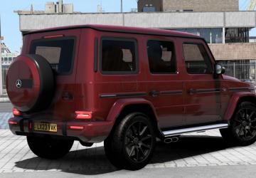 Mercedes-Benz G63 AMG 2022 version 1.0 for Euro Truck Simulator 2 (v1.47.x)