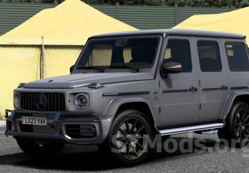 Mercedes-Benz G63 AMG 2022 version 1.1 for Euro Truck Simulator 2 (v1.48.x)