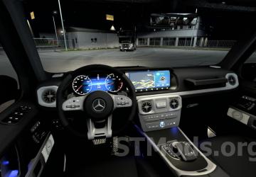 Mercedes-Benz G63 AMG 2022 version 1.1 for Euro Truck Simulator 2 (v1.48.x)