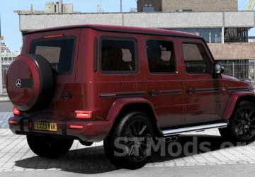 Mercedes-Benz G63 AMG 2022 version 1.2 for Euro Truck Simulator 2 (v1.49.x)