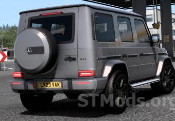 Mercedes-Benz G63 AMG 2022 version 1.3 for Euro Truck Simulator 2 (v1.49.x)