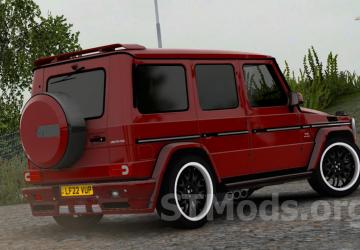 Mercedes-Benz G65 Gelandewagen version 4.7 for Euro Truck Simulator 2 (v1.48.x)
