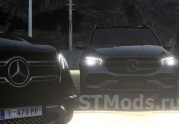 Mercedes-Benz GLE-Class version 1.6 for Euro Truck Simulator 2 (v1.48.x)