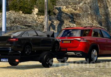 Mercedes-Benz GLE-Class version 1.7 for Euro Truck Simulator 2 (v1.49.x)