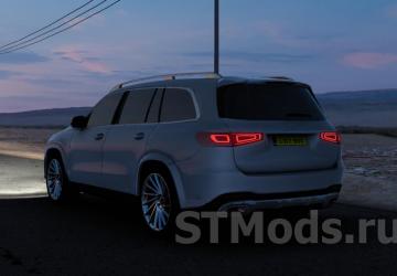 Mercedes-Benz GLS-Class version 1.8 for Euro Truck Simulator 2 (v1.48.x)