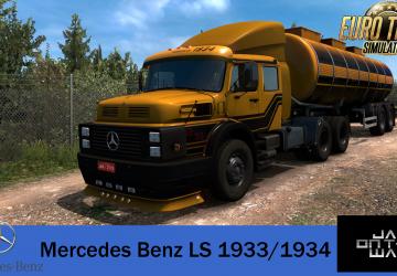 Mercedes-Benz LS 1933 - 1934 version 13.03.21 for Euro Truck Simulator 2 (v1.39.x, 1.40.x)