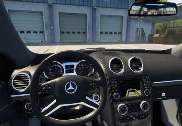 Mercedes Benz ML63 AMG 2009 version 1.0 for Euro Truck Simulator 2 (v1.46.x)