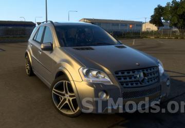 Mercedes Benz ML63 AMG 2009 version 1.1 for Euro Truck Simulator 2 (v1.47.x)