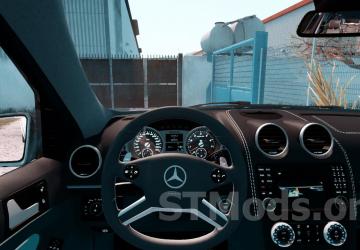 Mercedes Benz ML63 AMG 2009 version 1.7 for Euro Truck Simulator 2 (v1.54.x)