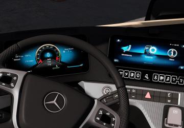 Mercedes Benz New Actros 2019 version 1.7.1 (11.12.21) for Euro Truck Simulator 2 (v1.42.x, 1.43.x)