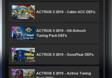 Mercedes Benz New Actros 2019 version 2.0.1 for Euro Truck Simulator 2 (v1.48.x)