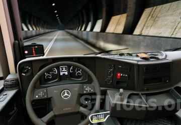 Mercedes-Benz New Atego version 2.2 for Euro Truck Simulator 2 (v1.54.x)