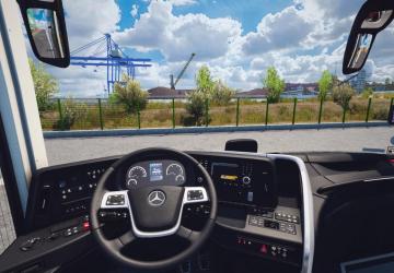 Mercedes Benz New Travego 16 SHD version 1.2 for Euro Truck Simulator 2 (v1.46.x)