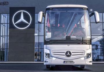 Mercedes Benz New Travego 16-SHD version 2.0 for Euro Truck Simulator 2 (v1.44.x)