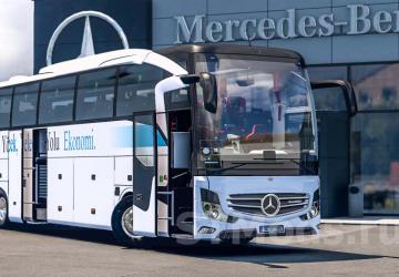Mercedes Benz New Travego 16-SHD version 2.1 for Euro Truck Simulator 2 (v1.48.x)