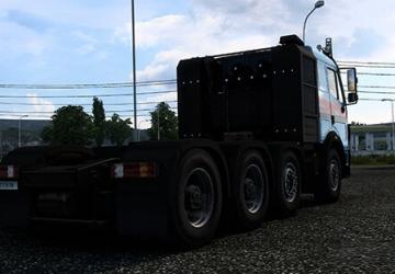 Mercedes-Benz SK 8×4 Add-on version 1.0 for Euro Truck Simulator 2 (v1.40.x, - 1.42.x)