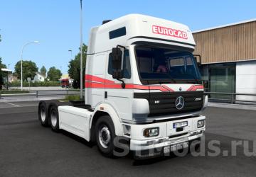 Mercedes Benz SK version 1.7 for Euro Truck Simulator 2 (v1.54.x)