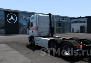 Mercedes Benz SK version 1.7 for Euro Truck Simulator 2 (v1.54.x)