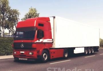 Mercedes Benz SK version 1.7 for Euro Truck Simulator 2 (v1.54.x)