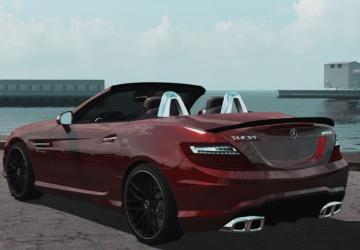 Mercedes  Benz SLK 55 AMG version 1.0 for Euro Truck Simulator 2 (v1.35.x, 1.36.x)