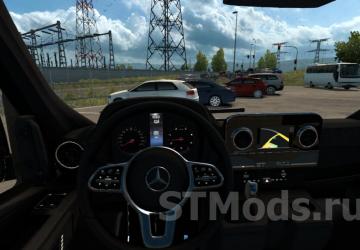 Mercedes Benz Sprinter 2019 version 2.0.1 for Euro Truck Simulator 2 (v1.47.x)
