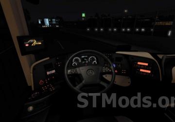 Mercedes Benz Tourismo 16 RHD 2018 version 1.7 for Euro Truck Simulator 2 (v1.47.x)