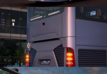 Mercedes Benz Tourismo Euro 5/6 version 1.0 for Euro Truck Simulator 2 (v1.43.x)