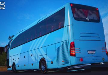 Mercedes Benz Travego 15 17 SHD version 1.0 for Euro Truck Simulator 2 (v1.40.x, 1.41.x)