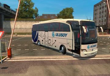 Mercedes Benz Travego 15 17 SHD version 1.0 for Euro Truck Simulator 2 (v1.40.x, 1.41.x)