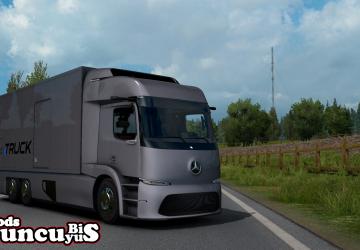 Mercedes Benz Urban eTruck version 1.2 for Euro Truck Simulator 2 (v1.43.x)