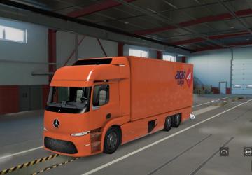 Mercedes Benz Urban eTruck version 2.0 for Euro Truck Simulator 2 (v1.46)