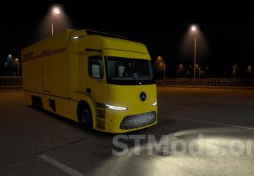 Mercedes Benz Urban eTruck version 3.1 for Euro Truck Simulator 2 (v1.46)