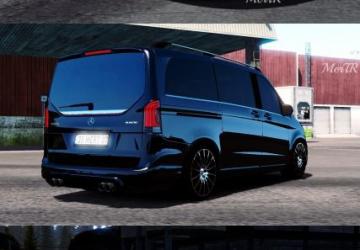 Mercedes-Benz Vito V-Class 2018 version 4.4 for Euro Truck Simulator 2 (v1.49.x)