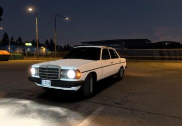 Mercedes-Benz W123 version 1.0 for Euro Truck Simulator 2 (v1.46.x)