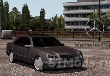 Mercedes Benz W210 version 2.4 for Euro Truck Simulator 2 (v1.49.x)