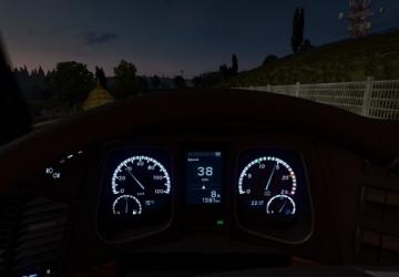 Mercedes MP IV Board computer version 1.0 for Euro Truck Simulator 2 (v1.35.x, - 1.39.x)