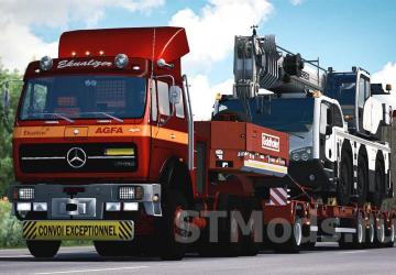 Mercedes NG 1632 version 1.5 for Euro Truck Simulator 2 (v1.49.x)