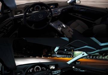 Mercedes S Class W221 version 1.0 for Euro Truck Simulator 2 (v1.44.x)