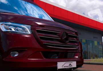 Mercedes Sprinter 2019 version 0.3 for Euro Truck Simulator 2 (v1.35.x, 1.36.x)