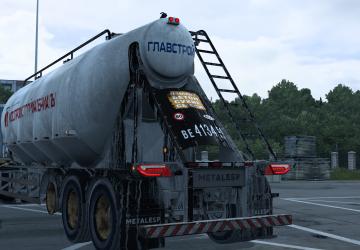 Metalesp Silocar Addon version 1.0 for Euro Truck Simulator 2 (v1.43.x)