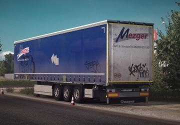 Mezger Combo Pack «Graffiti Edition» version 1.0 for Euro Truck Simulator 2 (v1.37.x)
