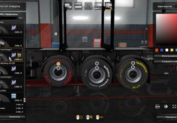 Michelin DLC Trailer Tires version 1.0 for Euro Truck Simulator 2 (v1.32.x, - 1.35.x)