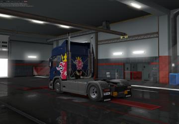 Mighty Griffin compatibility mod for Scania Next Gen P/G/R/S v1.0 for Euro Truck Simulator 2 (v1.35.x, 1.36.x)