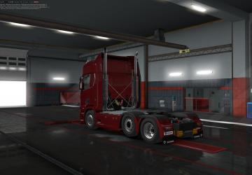 Mighty Griffin compatibility mod for Scania Next Gen P/G/R/S v1.0 for Euro Truck Simulator 2 (v1.35.x, 1.36.x)
