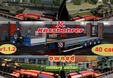 Military addon for Kassbohrer LB4E version 1.1.13 for Euro Truck Simulator 2 (v1.48.x)