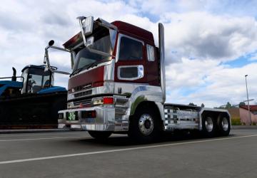 Mitsubishi Fuso Supergreat Hi Cab version 1.0 for Euro Truck Simulator 2 (v1.43.x)